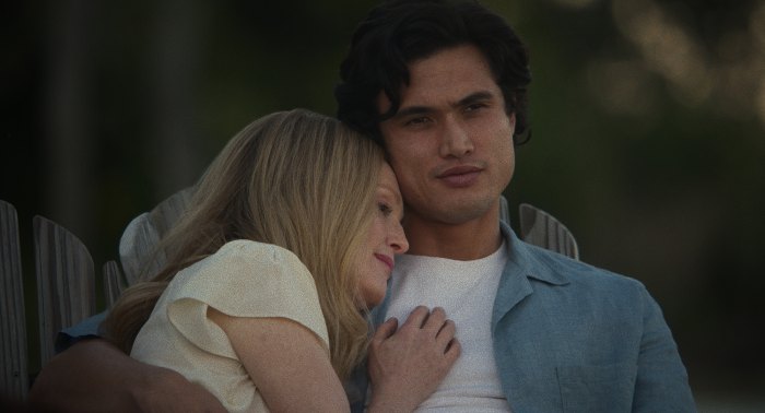 Julianne Moore and Charles Melton in 'May December'