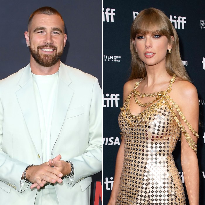 NFL Announcer Plays Into Rumors Travis Kelce Is Dating Taylor Swift