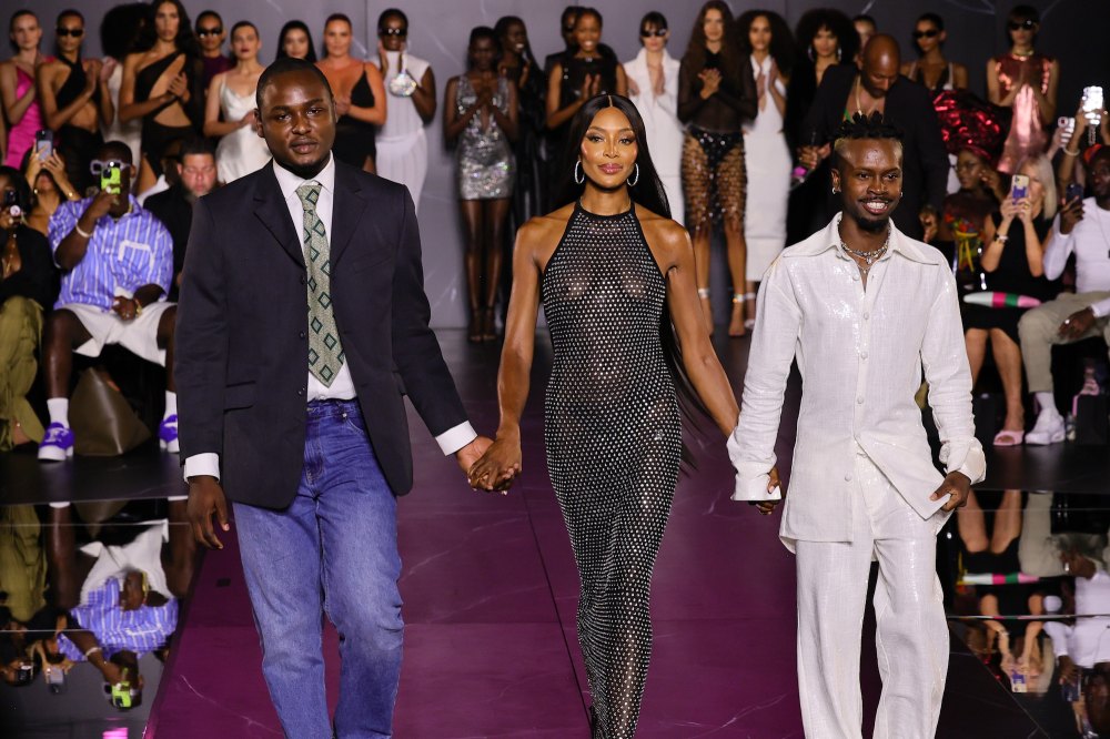 Naomi Campbell Struts Down Her PrettyLittleThing Runway