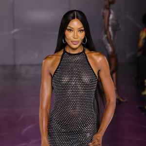 Naomi Campbell Struts Down Her PrettyLittleThing Runway