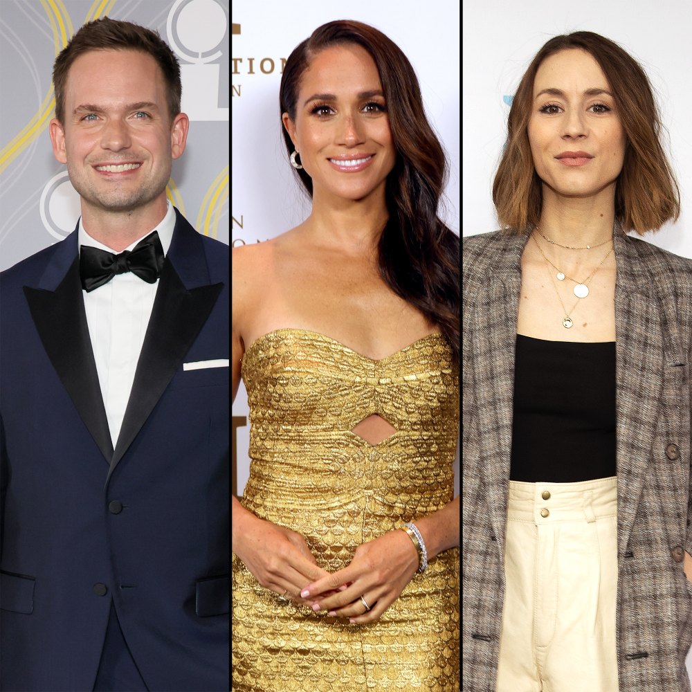 Patrick J Adams Shares 2012 Video With Meghan Markle and Troian Bellisario