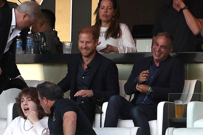 Prince Harry Is on the Edge of His Seat Watching Messi Game
