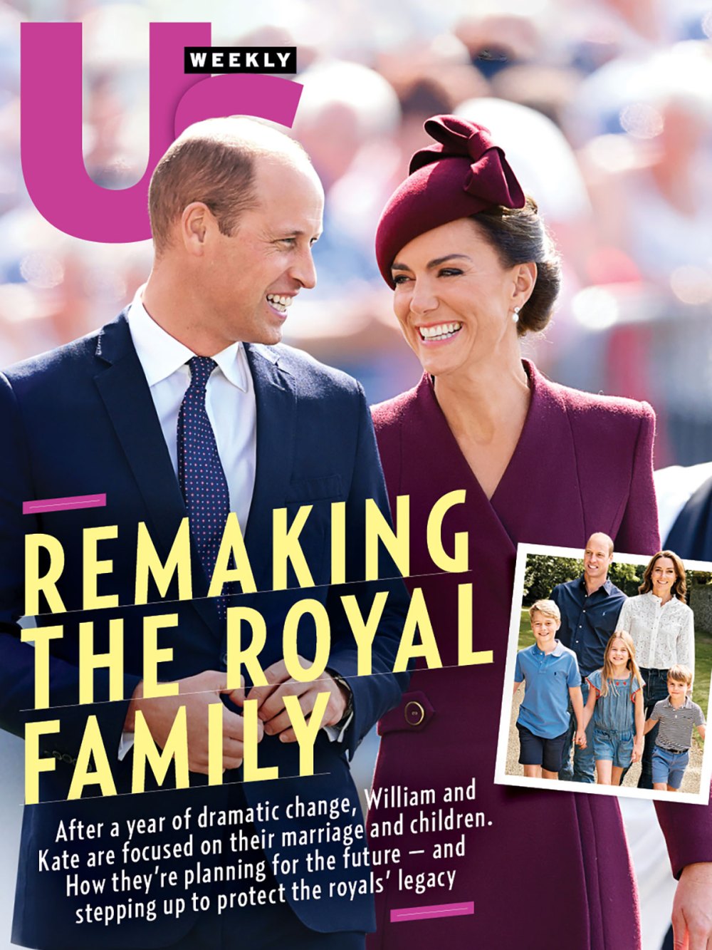 Prince William and Catherine Kate Middleton Us Weekly Cover 2340