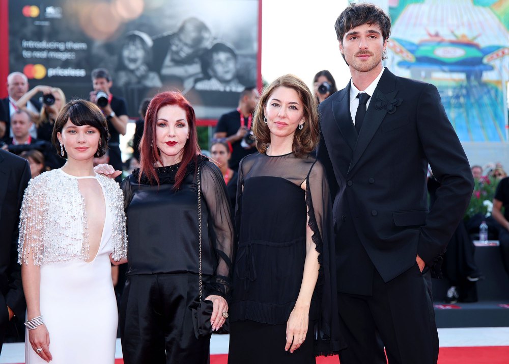 Priscilla Presley Is Moved to Tears as Priscilla Debuts in Venice Cailee Spaeny Sofia Coppola and Jacob Elordi