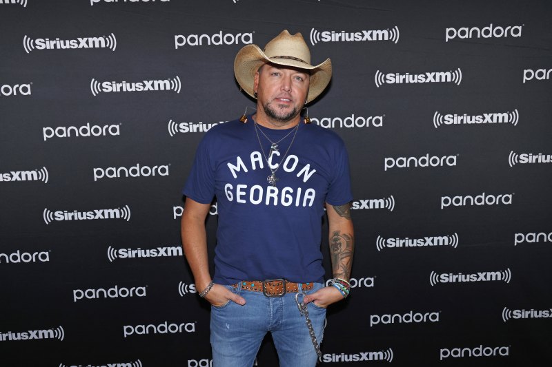 Protesters Burn the Flag Outside Jason Aldean Show