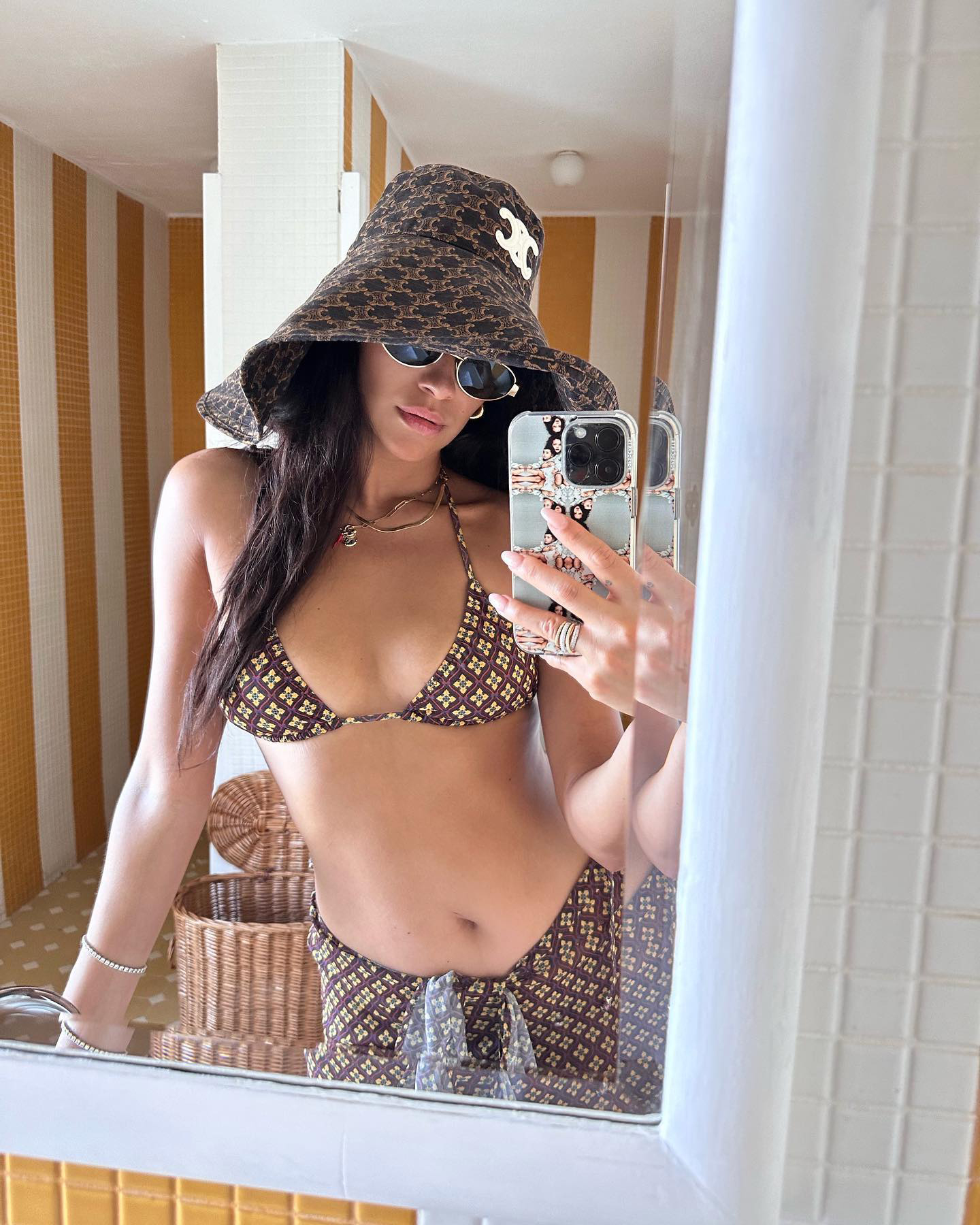 Lori Harvey Wears Low-Rise String Bikini in Brazil, Photos