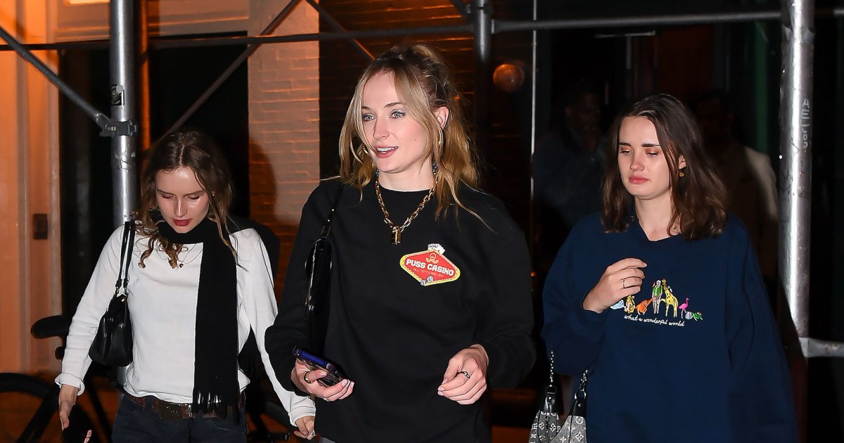 Sophie Turner's Latest Look Is Very British Girl On A Night Out