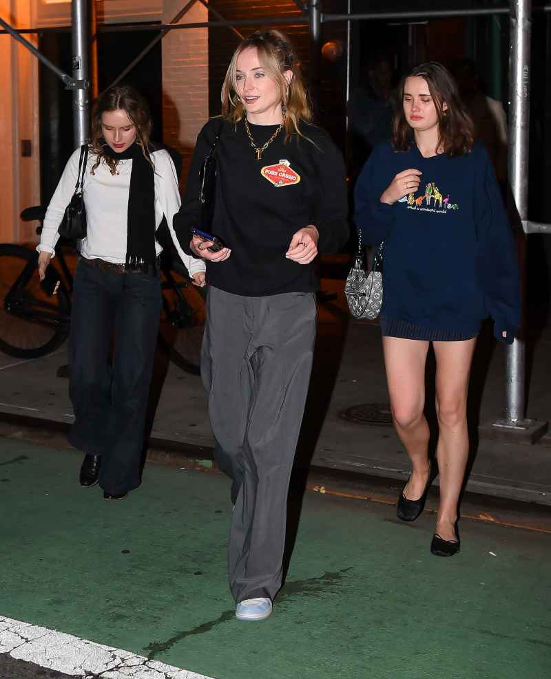 Sophie Turner Steps Out for Low-Key Girls Night in New York City 2