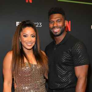 Tiffany Pennywell Brown Brett Brown 423 Tiffany Pennywell Brown and Brett Brown attend FYSEE Reali-Tea | Netflix at Red Studios on May 13, 2023 in Los Angeles