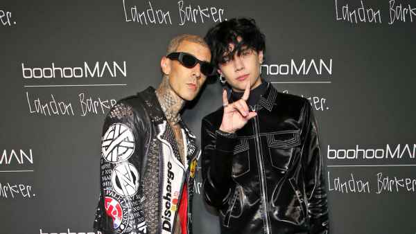Travis Barker Pops Up in Video With Son Landon After Family Emergency