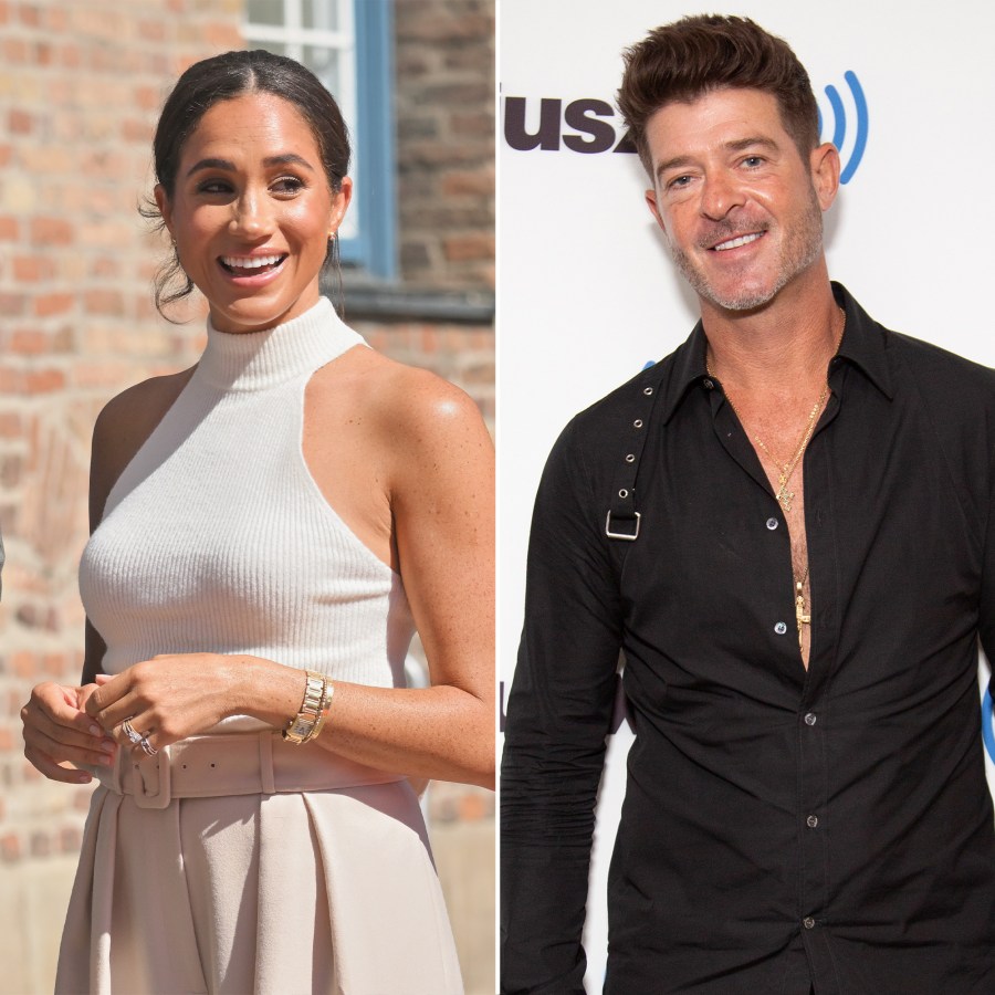 Why Meghan Markle Wrote Robin Thicke's Wedding Invitations