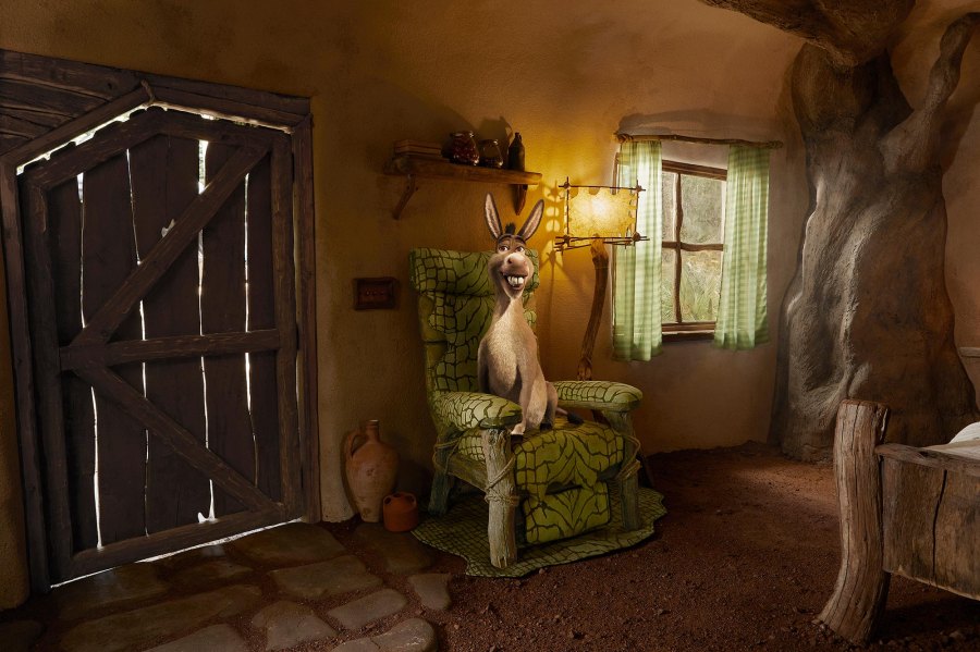 You Can Help Donkey House Sit Shreks Rustic Swamp on Airbnb Which Includes an Outhouse