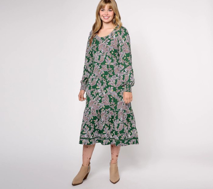 boho midi dress
