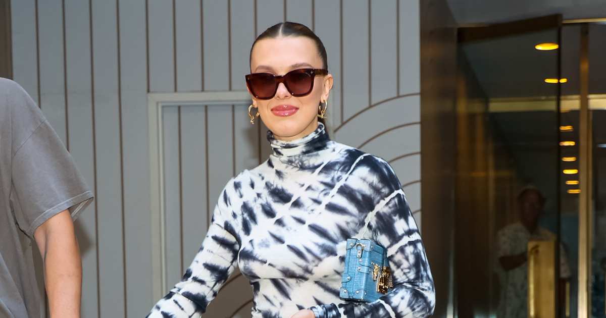 Millie Bobby Brown Wears a Tie-Dye Dress Get the Look | Us Weekly Millie Bobby Brown Wears a Tie-Dye Dress Get the Look | Us Weekly
