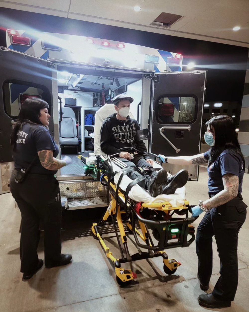 Sum 41 Frontman Deryck Whibley Discharged From Hospital After Pneumonia Battle, Wife Ari Says