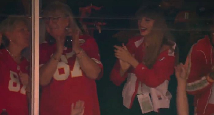 Taylor Swift at Chiefs Game