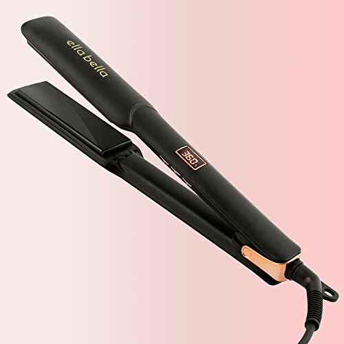 ELLA BELLA Ceramic Flat Iron Hair Straightener