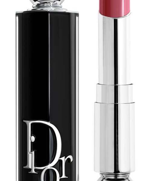 DIOR Addict Hydrating Shine Refillable Lipstick in 652 Rose Dior at Nordstrom