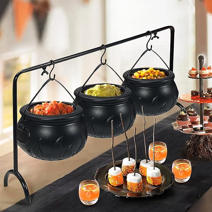 witches' cauldrons-serving-bowls