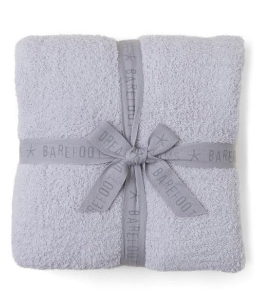 barefoot dreams CozyChic™ Throw Blanket in Oyster at Nordstrom
