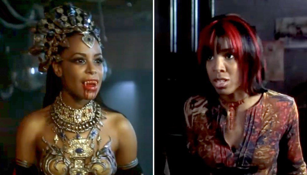 Aaliyah as a Vampire Queen, Kelly Rowland Versus Jason, and More Musicians Who Starred In Horror Movies