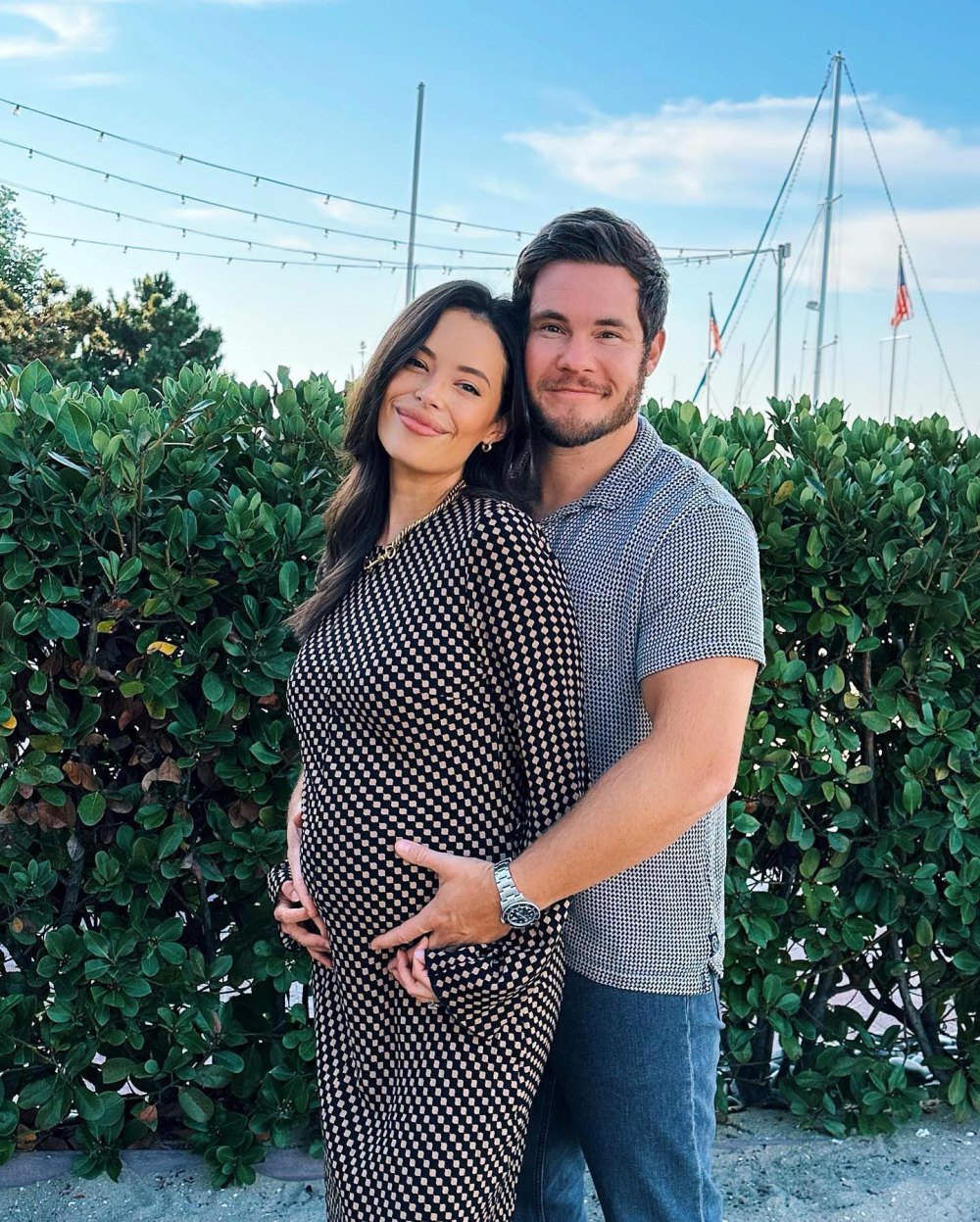 Adam Devine and Wife Chloe Bridges Are Pregnant Expecting Baby No. 1 402