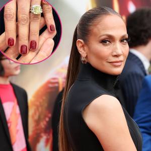 All About Jennifer Lopez's Red Mani