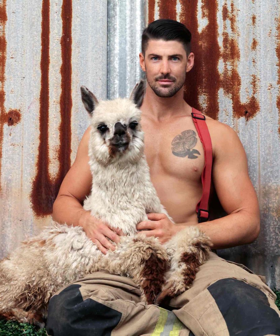 Australias Firefighters Are Here to Rescue Your 2024 With an All New Sexy Calendar Complete With Cute Animals