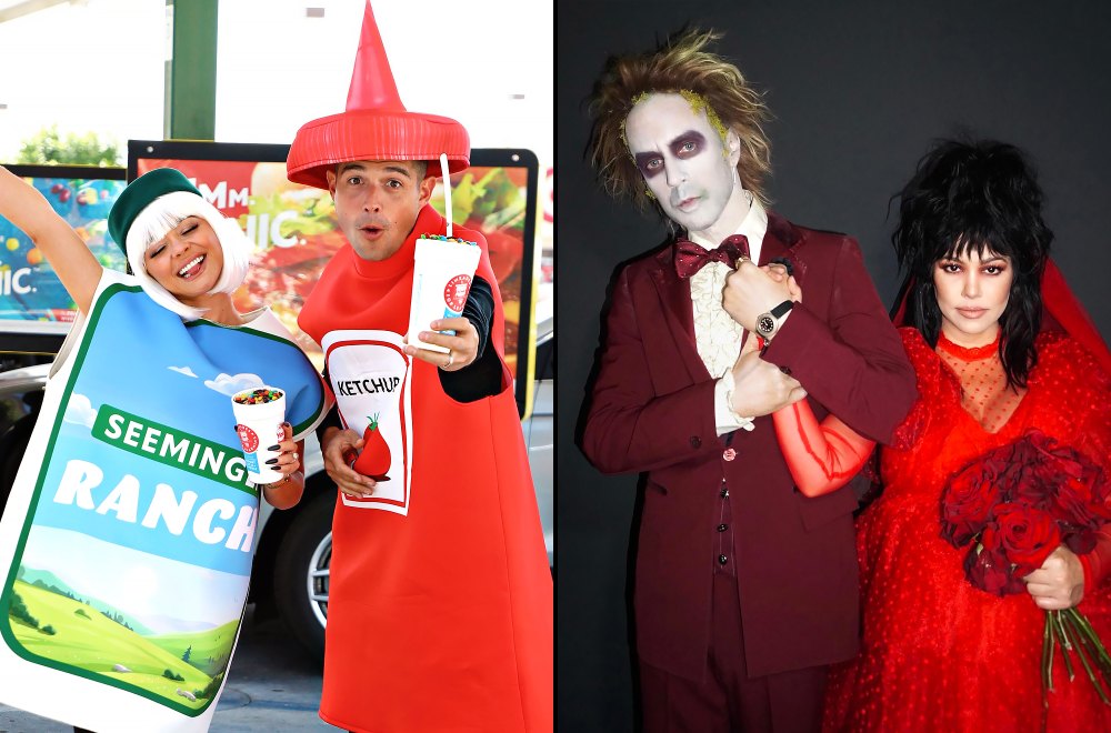 Feature Sarah Hyland, Wells Adams, Travis Barker, Kourtney KardashianBest Halloween costumes