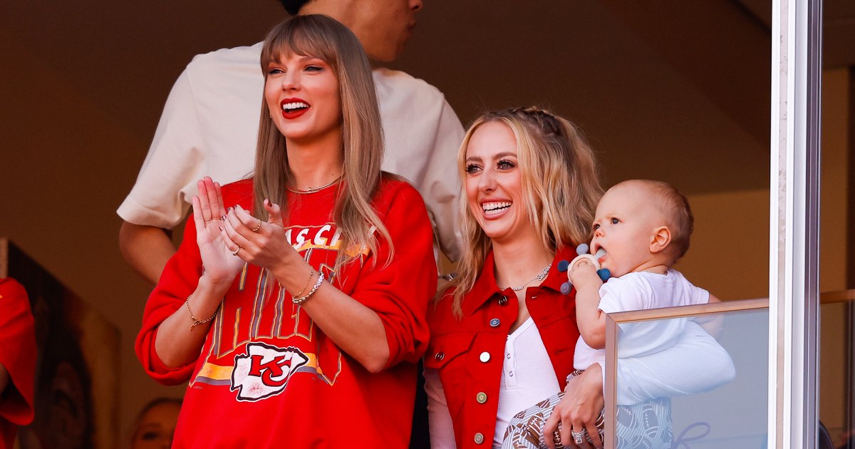 Brittany Mahomes Is Living Her Wildest Dreams With Gifted 1989 Cardigan From Taylor Swift