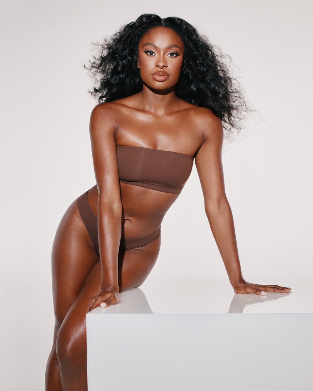 SZA Strips Down to Her Shapewear for SKIMS Fits Everybody Campaign