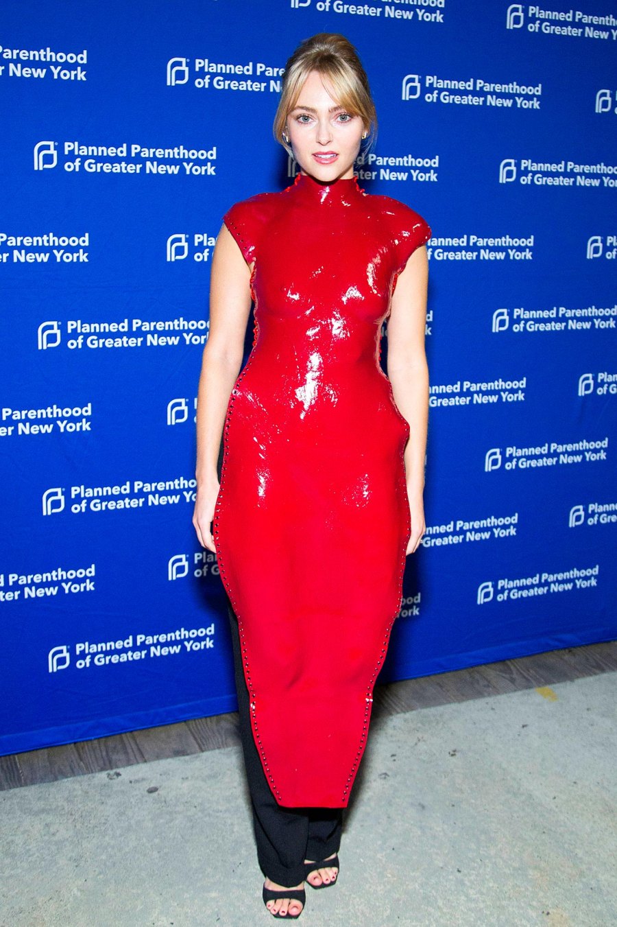 Cherry Red Is the Color for Fall and These Celebs Get It 519 AnnaSophia Robb