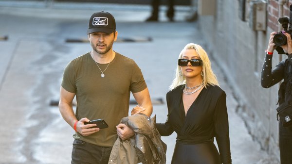 Christina Aguilera Fiance Matthew Rutler Supports Her With Rare Appearance