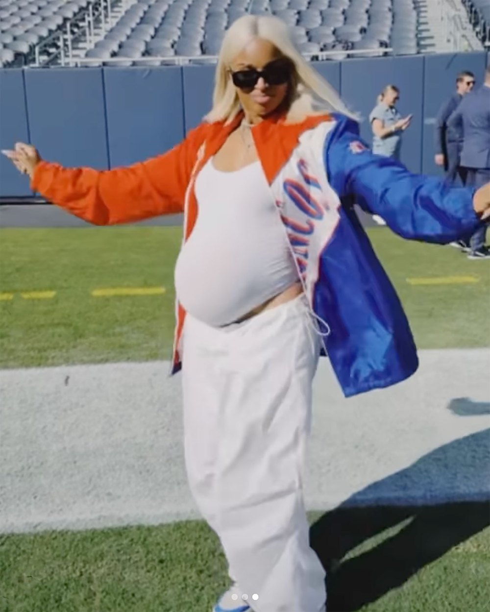 Ciara Shows Off Baby Bump at Husband Russell Wilsons Football Game