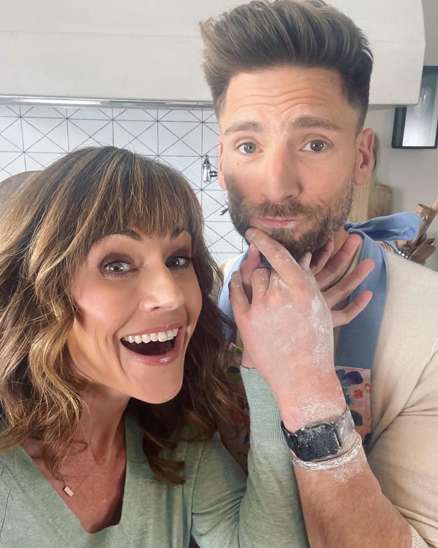 Curious Caterer Costars Nikki DeLoach and Andrew Walkers Sweetest BFF Moments Off Camera