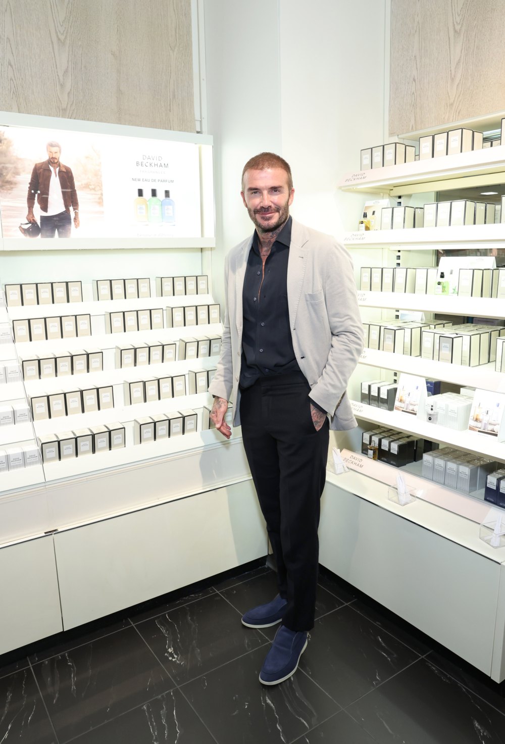 David Beckham Launches Fragment Collection With JC Penny