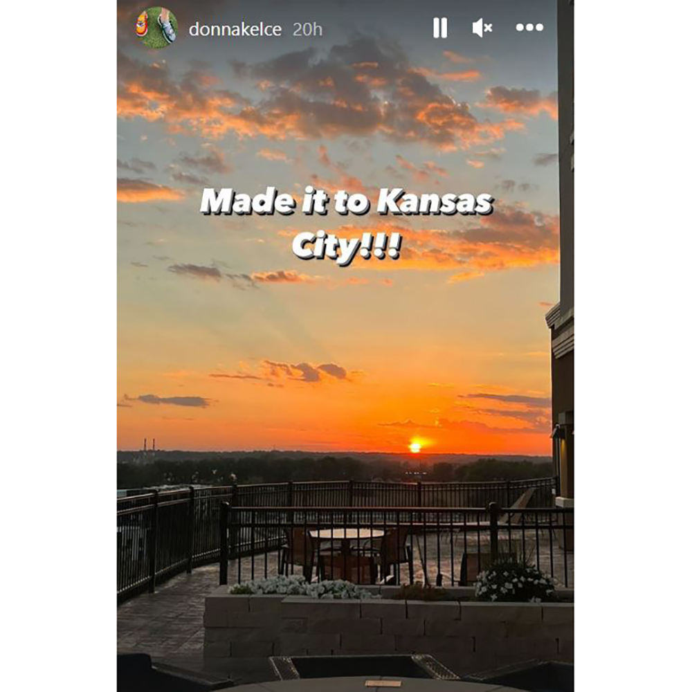 Donna Kelce Arrives in Kansas City to Cheer on Son Travis Kelce