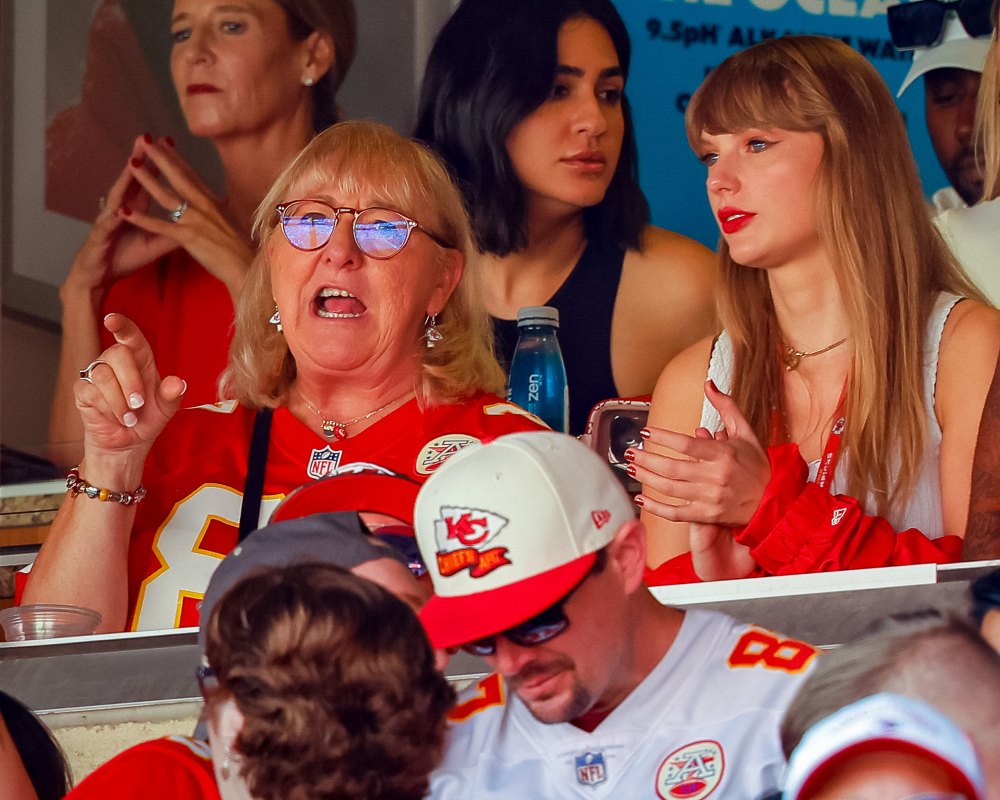 Donna Kelce Spills the Beans About Game-Day Chat With Taylor Swift After Joking She'll 'Never Tell'