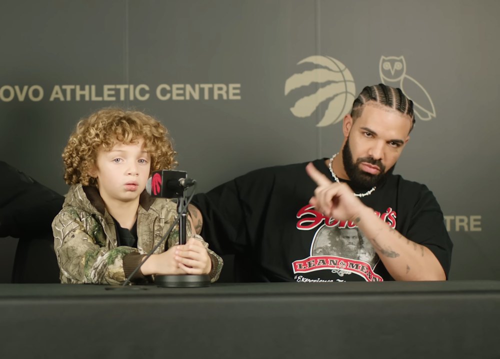 Drake Son Adonis Rocks a Tattoo of His Dad