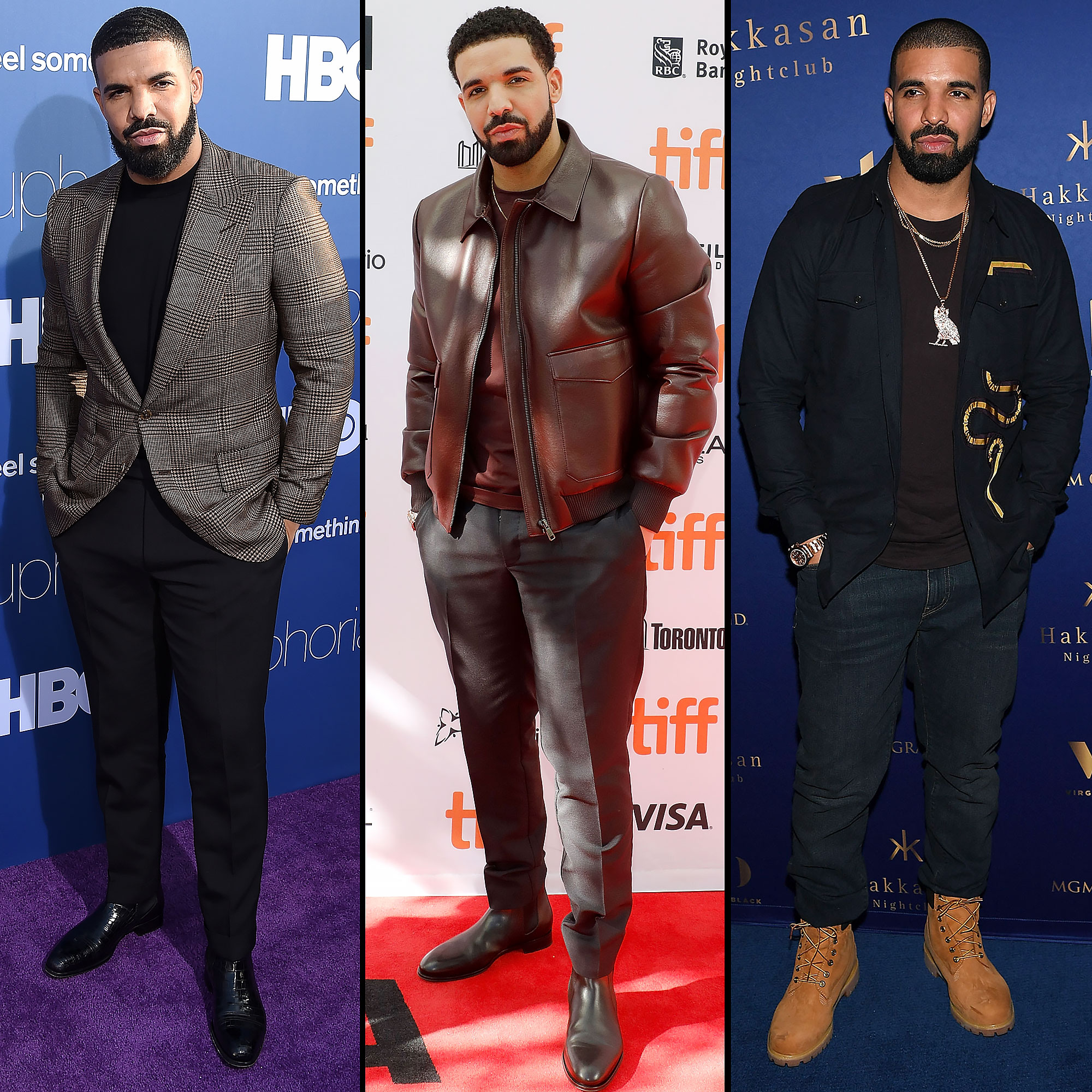 Drake in Louis Vuitton x Supreme Look