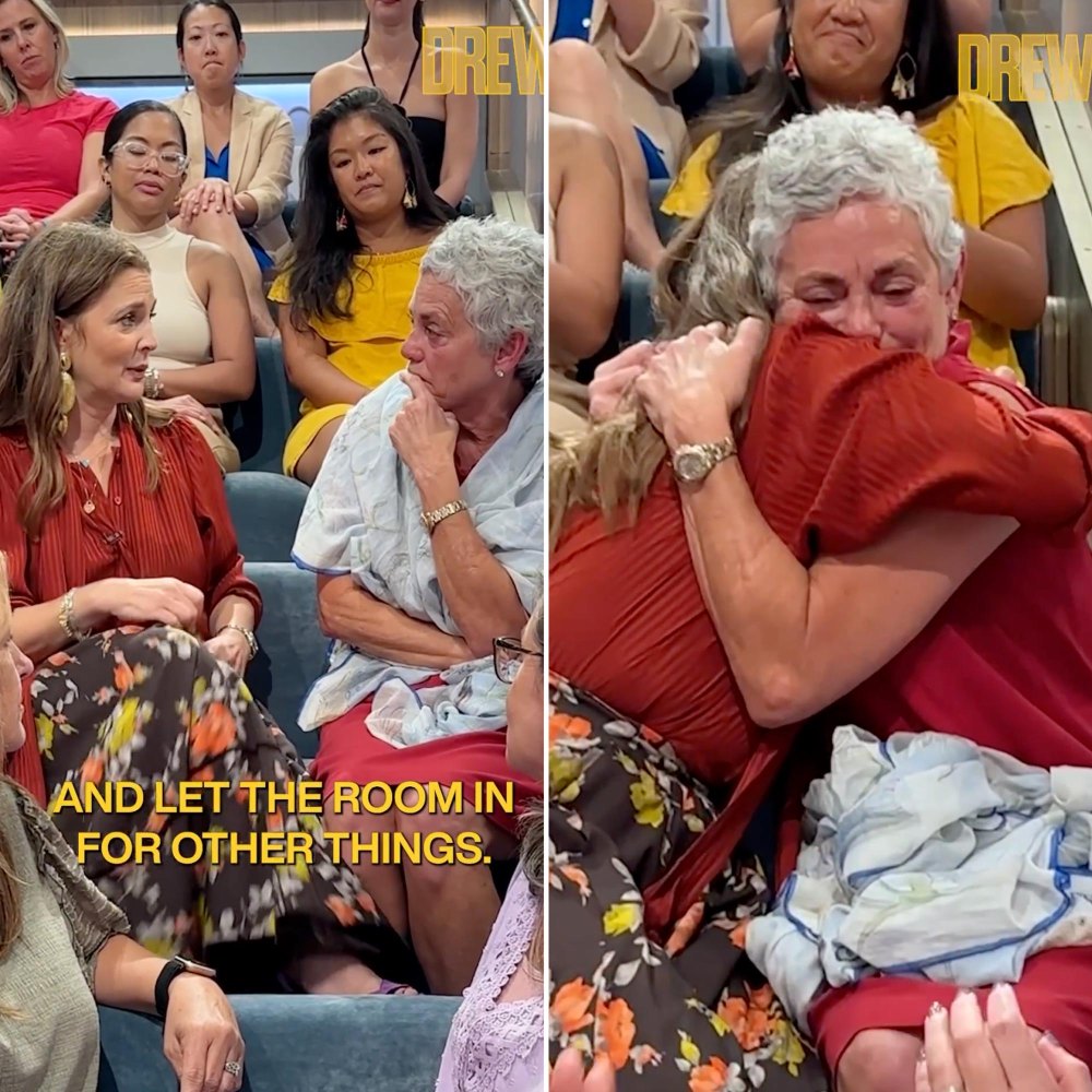 Drew Barrymore Has a Tearful Reunion With a Flight Attendant Who Helped Her Through a Tough Moment