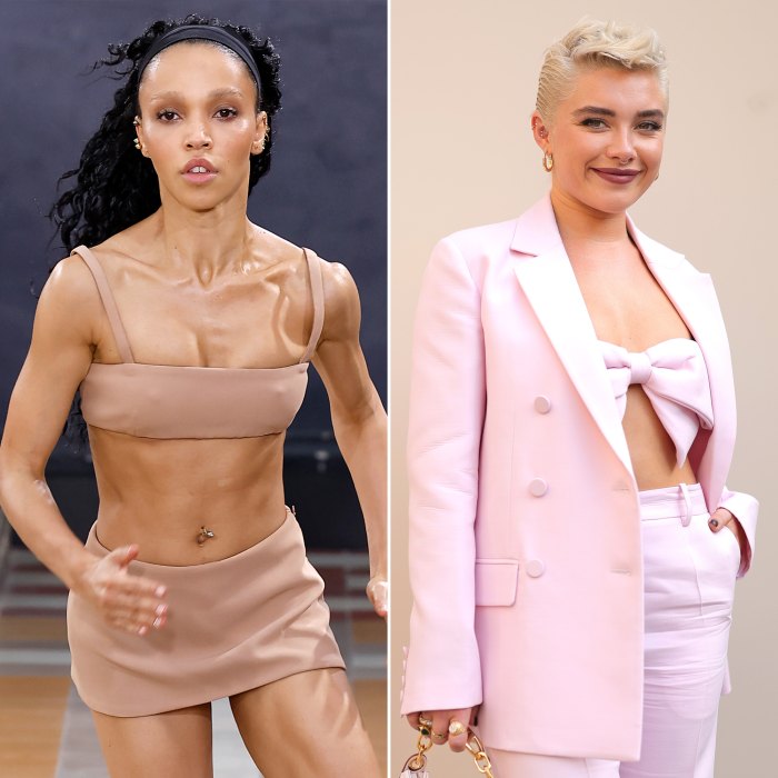 FKA Twigs Rolled in Dirt at Valentino's Fashion Week Show, Florence Pugh Calls It 'Other Worldly'
