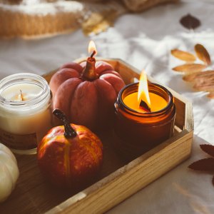 fall candle