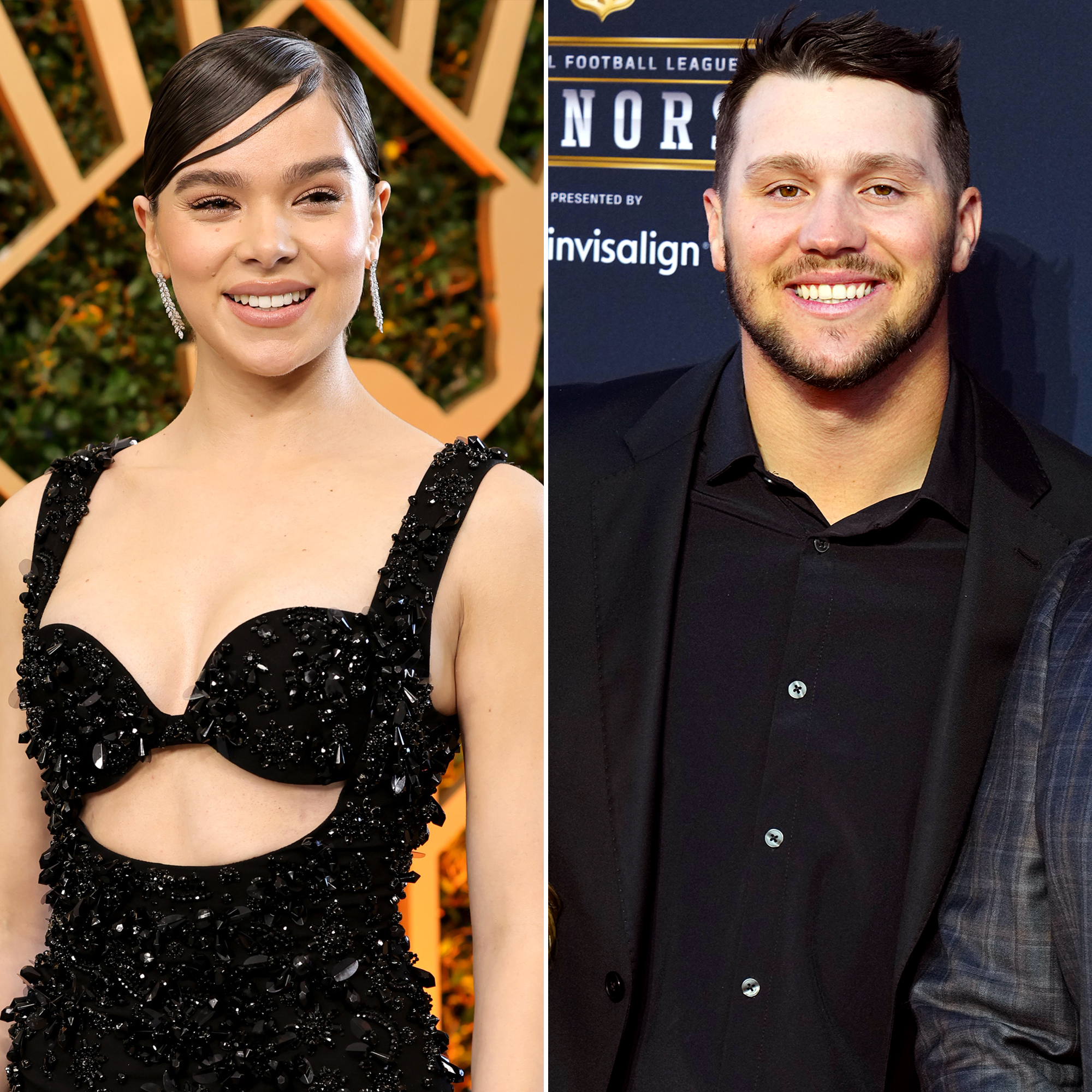 Hailee Steinfeld and Josh Allen Spotted at Buffalo Sabres Hockey