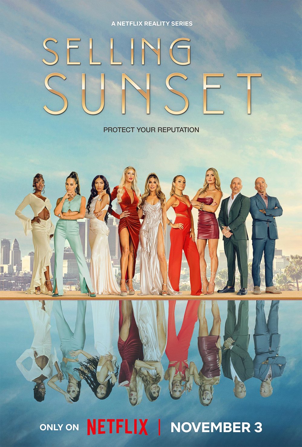 Heather Rae El Moussa Jokes She Was Pushed in the Water of Selling Sunset Season 7 Promo Pic 256 267