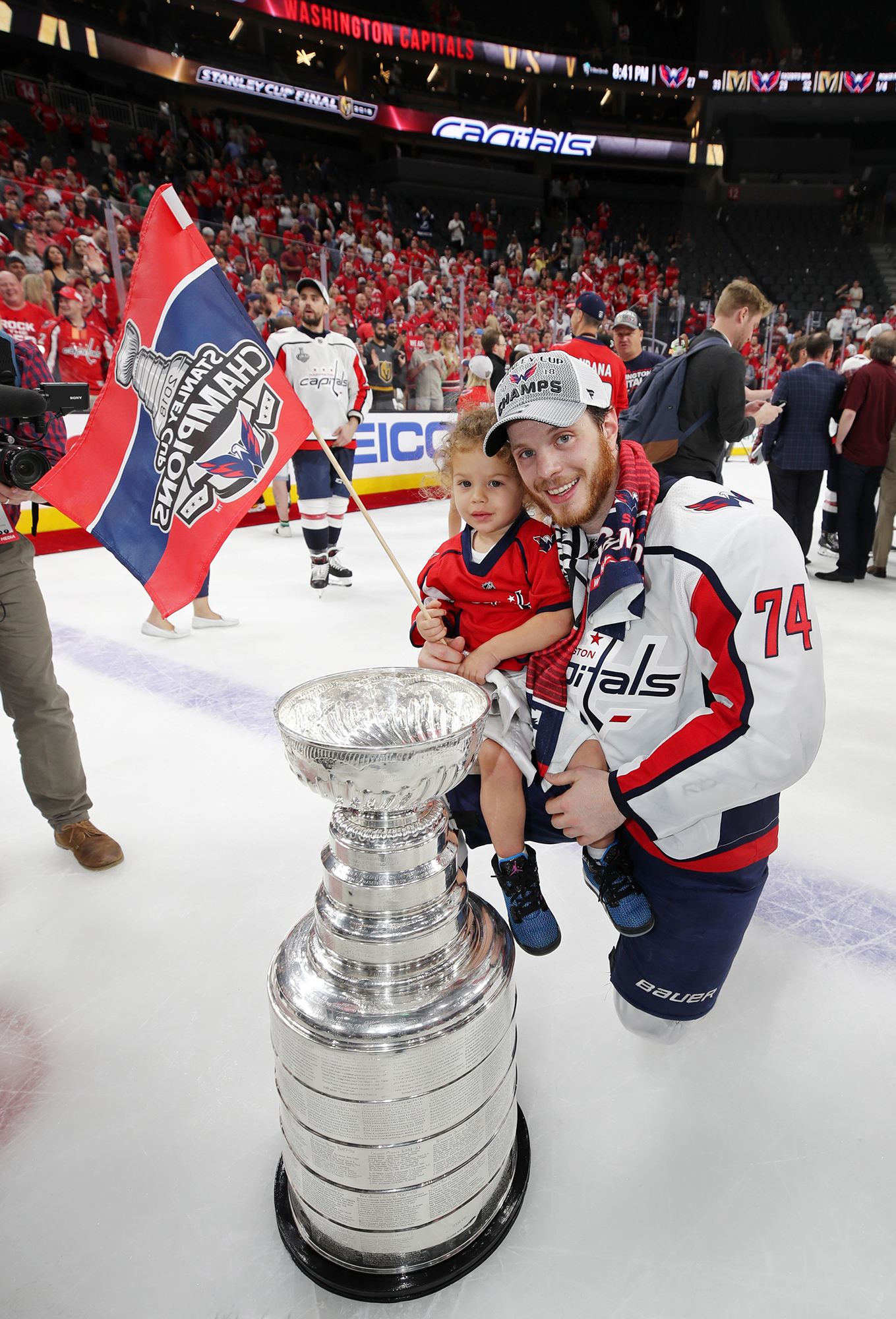 Adorable NHL Dads and Their Irresistible Hockey Fan Kids