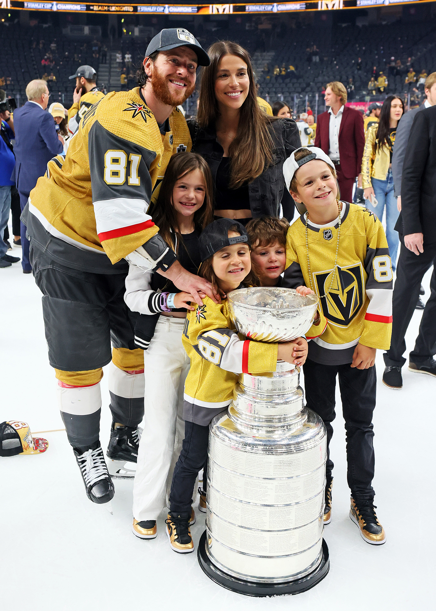 Adorable NHL Dads and Their Irresistible Hockey Fan Kids