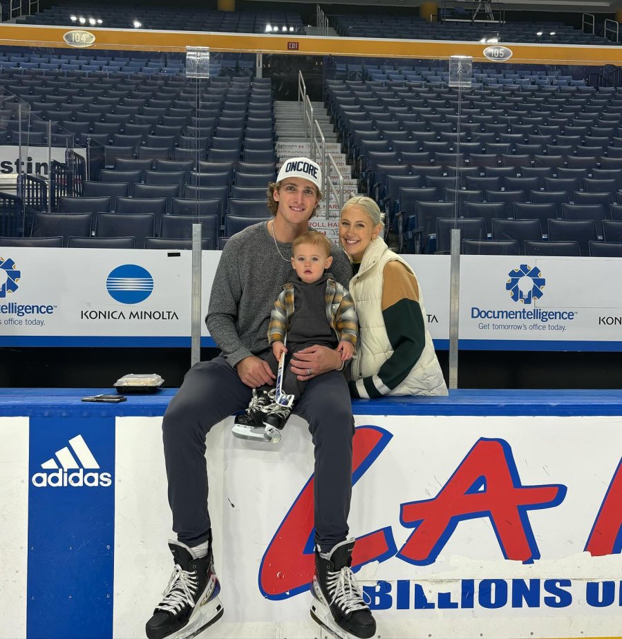 Tage Thompson Hottest NHL Dads: Hockey Players Whose Kids Are Their No. 1 Fans