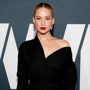 Jennifer Lawrence Channels Old Hollywood Glamour for Womens Wear Daily Event