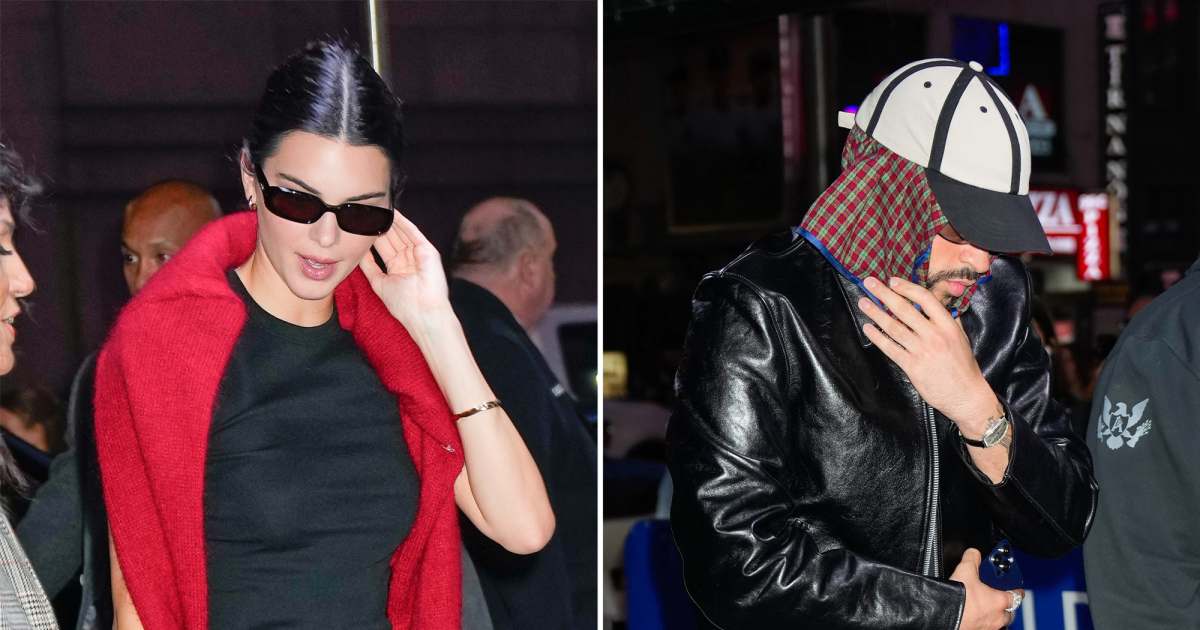 Kendall Jenner and Bad Bunny Twin in Black During NYC Outing | Us Weekly